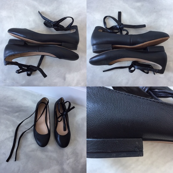 Franco Sarto Blake Leather Lace-Up Ballet Flat 6.5 - Picture 8 of 8